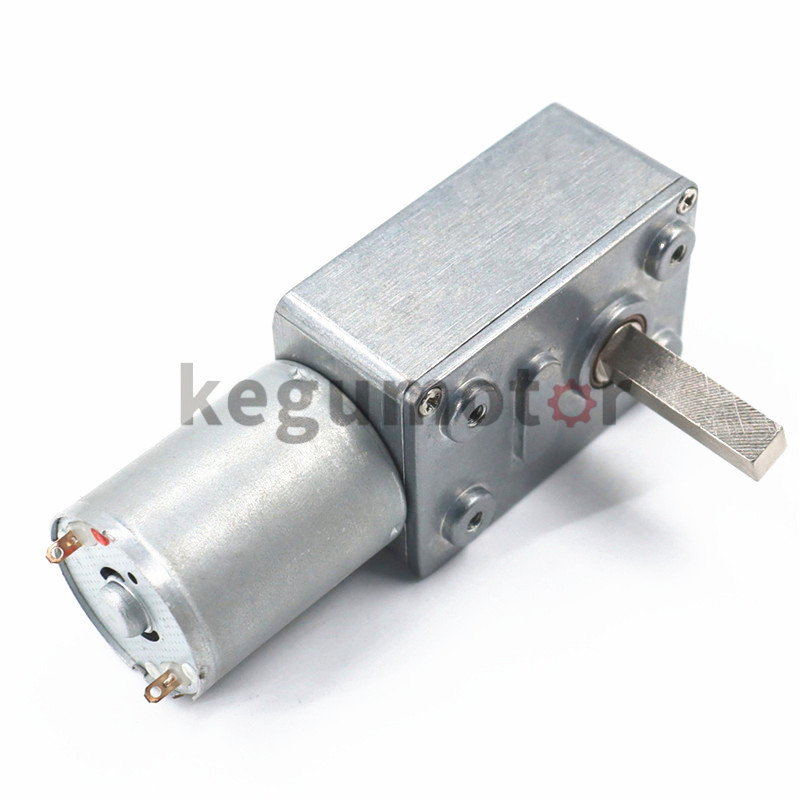 Kleine 370 Turbo Wurm Getriebe Reduktion Motor DC 12V-24V 2RPM