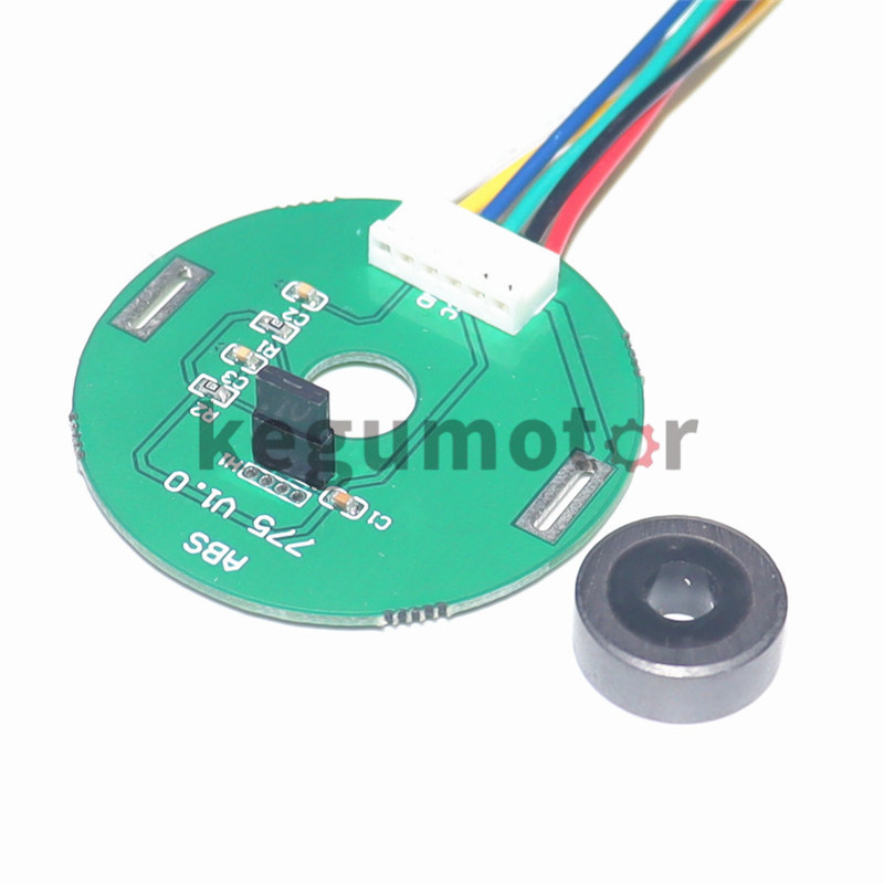 42mm gear motor with encoder,42mm magnetic encoder 12 ppr  